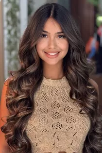 Escort Remyda with brunette hair