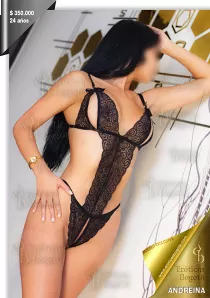 Escort ANDREINA EROTICAS with negro hair