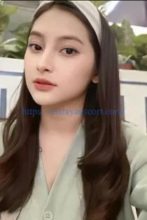 Escort Diya with black hair